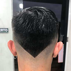 Corte em V